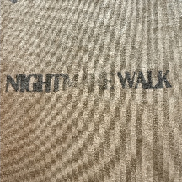 Zara Drowsy Moods Nightmare Walk T-shirt oversized fit. Men’s large green Grunge - Picture 12 of 15